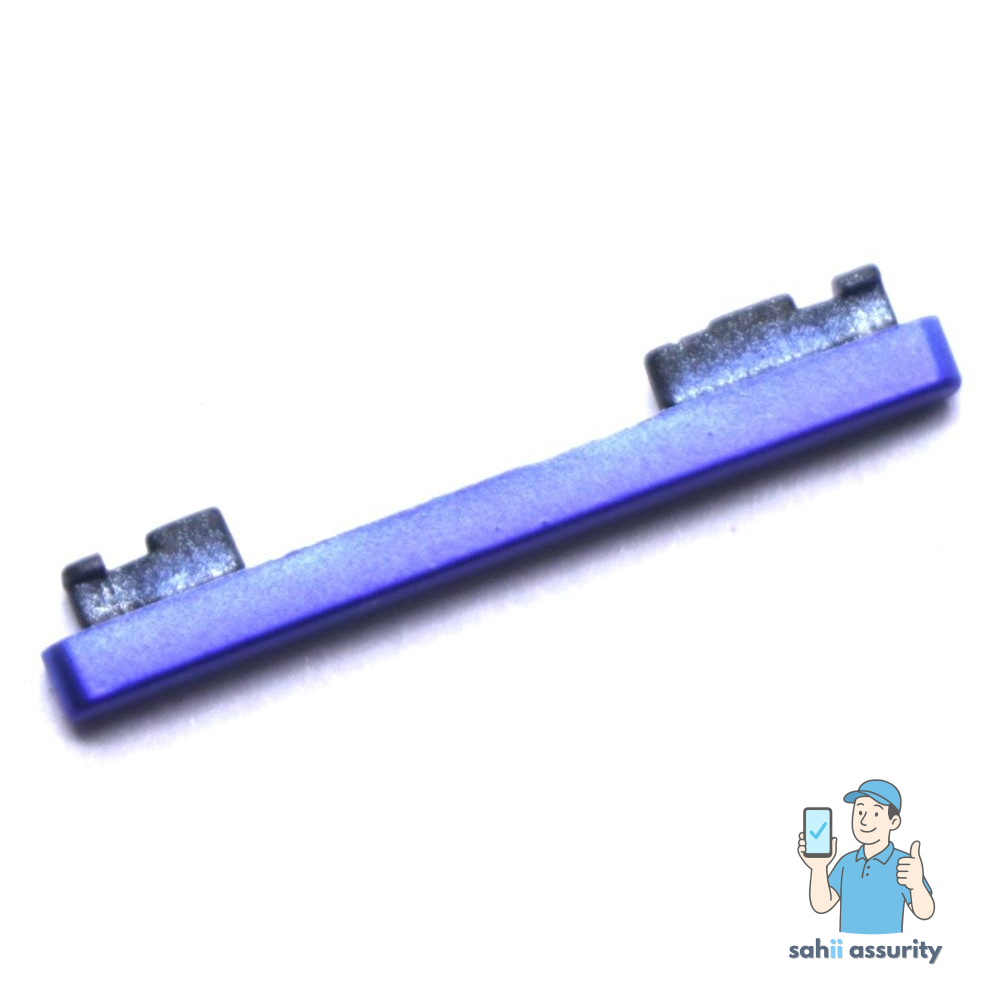 Volume Side Button Outer for Xiaomi Poco X2 Blue